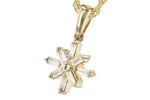 Allison Kaufman Diamond Necklace in 14K Yellow Gold, 0.14 ctw (N8273), alternate view