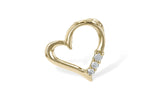 Allison Kaufman Diamond Pendant in 14K Yellow Gold, 0.05 ctw (P6522)