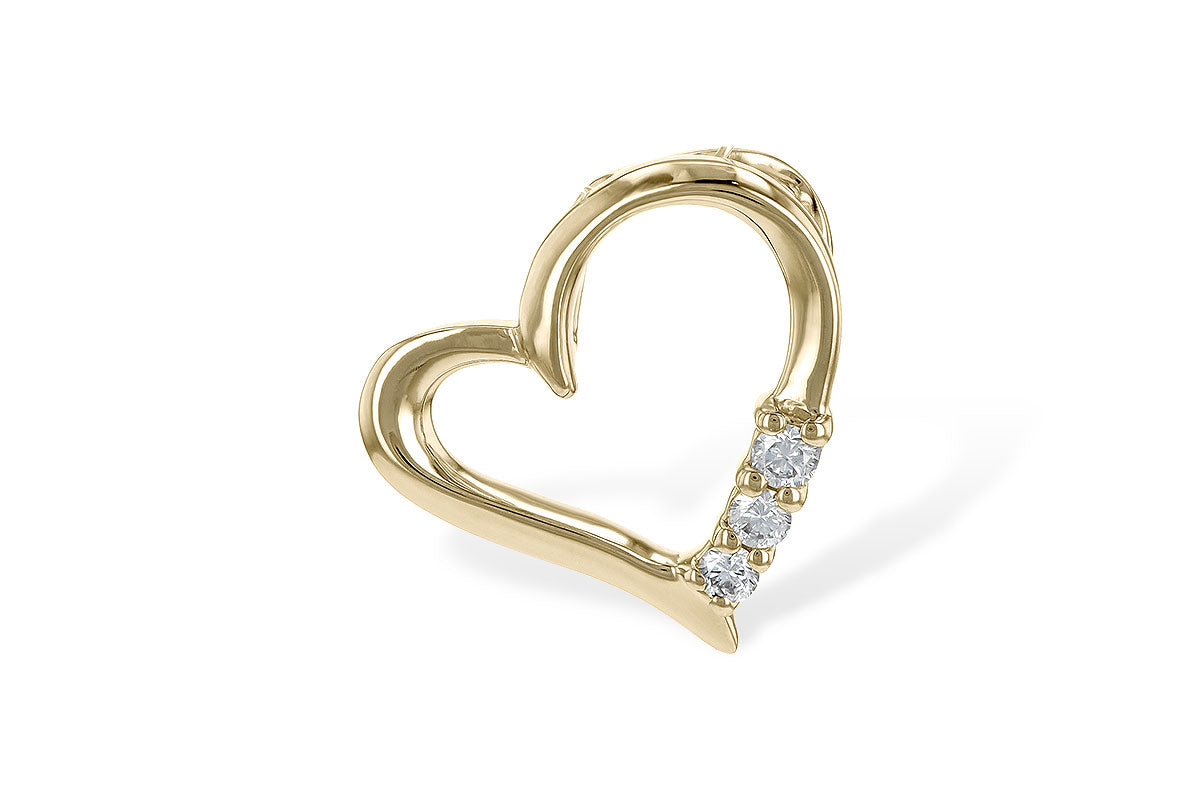 Allison Kaufman Diamond Pendant in 14K Yellow Gold, 0.05 ctw (P6522)