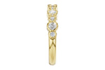 Allison Kaufman Diamond Wedding Band in 14K Yellow Gold, 0.52 ctw, alternate view