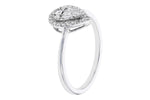 Allison Kaufman Diamond Ring in 14K White Gold, 0.25 ctw (D5900), alternate view