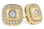 Allison Kaufman Diamond Earrings in 14K Yellow Gold, 0.42 ctw