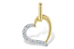 Allison Kaufman Diamond Pendant in 14K Yellow Gold, 0.08 ctw (P6475)