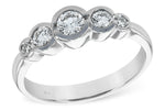 Allison Kaufman Diamond Wedding Band in 14K White Gold, 0.50 ctw (WR106-50)