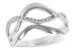 Allison Kaufman Diamond Ring in 14K White Gold, 0.12 ctw (D5662)