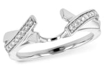 Allison Kaufman Diamond Band Enhancer in 14K White Gold, 0.14 ctw (W2122)