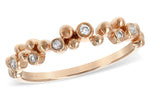 Allison Kaufman Diamond Wedding Band in 14K Rose Gold, 0.08 ctw