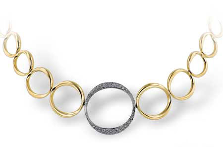 Allison Kaufman Diamond Necklace in 14K Yellow Gold, 1.05 ctw