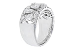 Allison Kaufman Diamond Wedding Band in 14K White Gold, 1.95 ctw, alternate view
