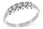 Allison Kaufman Diamond Wedding Band in 14K White Gold, 0.25 ctw (WR062-25)