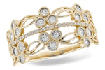 Allison Kaufman Diamond Wedding Band in 14K Yellow Gold, 0.15 ctw (W2452)