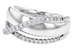 Allison Kaufman Diamond Ring in 14K White Gold, 0.33 ctw (D5822), alternate view