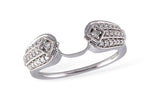 Allison Kaufman Diamond Band Enhancer in 14K White Gold, 0.24 ctw (W1985)