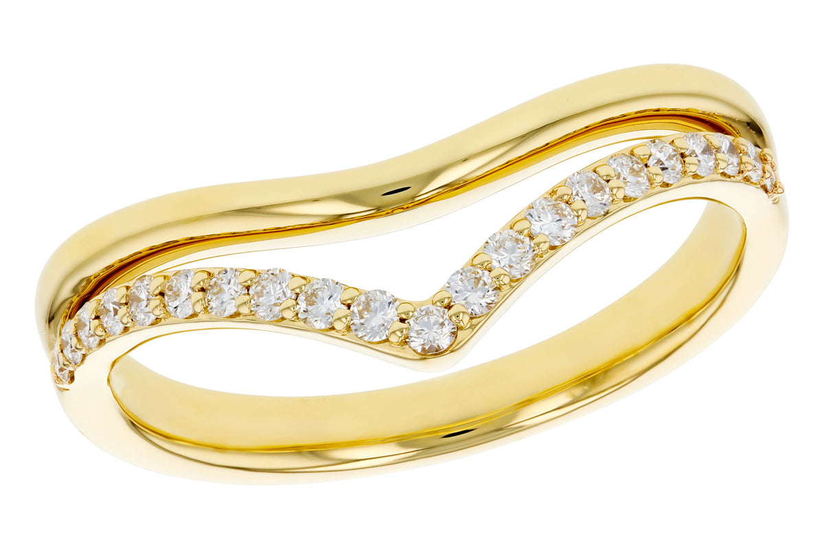 Allison Kaufman Diamond Band Enhancer in 14K Yellow Gold, 0.20 ctw (W2766)