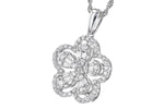 Allison Kaufman Diamond Necklace in 14K White Gold, 0.62 ctw (N8270), alternate view
