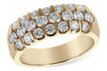 Allison Kaufman Diamond Wedding Band in 14K Yellow Gold, 1.30 ctw