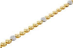 Allison Kaufman Diamond Bracelet in 14K Yellow & White Gold, 0.50 ctw, alternate view