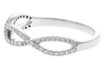 Allison Kaufman Diamond Wedding Band in 14K White Gold, 0.25 ctw (W2550), alternate view