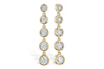 Allison Kaufman Diamond Earrings in 14K Yellow Gold, 0.36 ctw (E2146)
