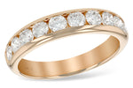 Allison Kaufman Diamond Wedding Band in 14K Rose Gold, 1.00 ctw (WR111-1)