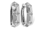 Allison Kaufman Diamond Earrings in 14K White Gold, 0.50 ctw (E2346)