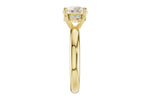 Allison Kaufman Diamond Engagement Ring Semi-Mount in 14K Yellow Gold, 0.06 ctw (L7947), alternate view