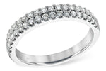 Allison Kaufman Diamond Wedding Band in 14K White Gold, 0.50 ctw (WR121-50)