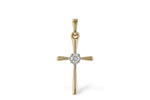 Allison Kaufman Diamond Pendant in 14K Yellow Gold, 0.05 ctw (P6545)
