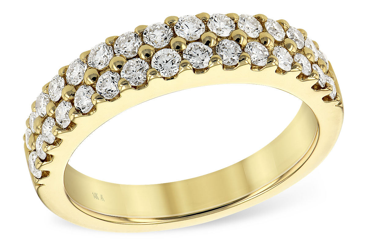 Allison Kaufman Diamond Wedding Band in 14K Yellow Gold, 1.00 ctw (WR121-1)