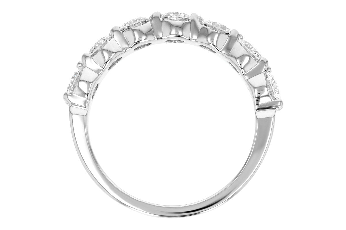 Allison Kaufman Diamond Wedding Band in 14K White Gold, 1.50 ctw (WR114-150), alternate view