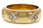 Allison Kaufman Diamond Wedding Band in 14K Yellow Gold, 0.35 ctw (W2676), alternate view