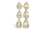 Allison Kaufman Diamond Earrings in 14K Yellow Gold, 0.80 ctw (E2034)