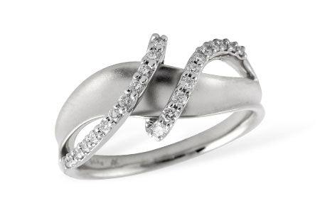 Allison Kaufman Diamond Ring in 14K White Gold, 0.19 ctw (D5094)