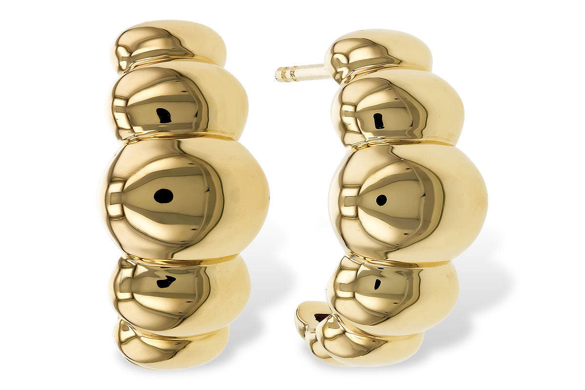 Allison Kaufman Gold Earrings in 14K Yellow Gold (E2333)
