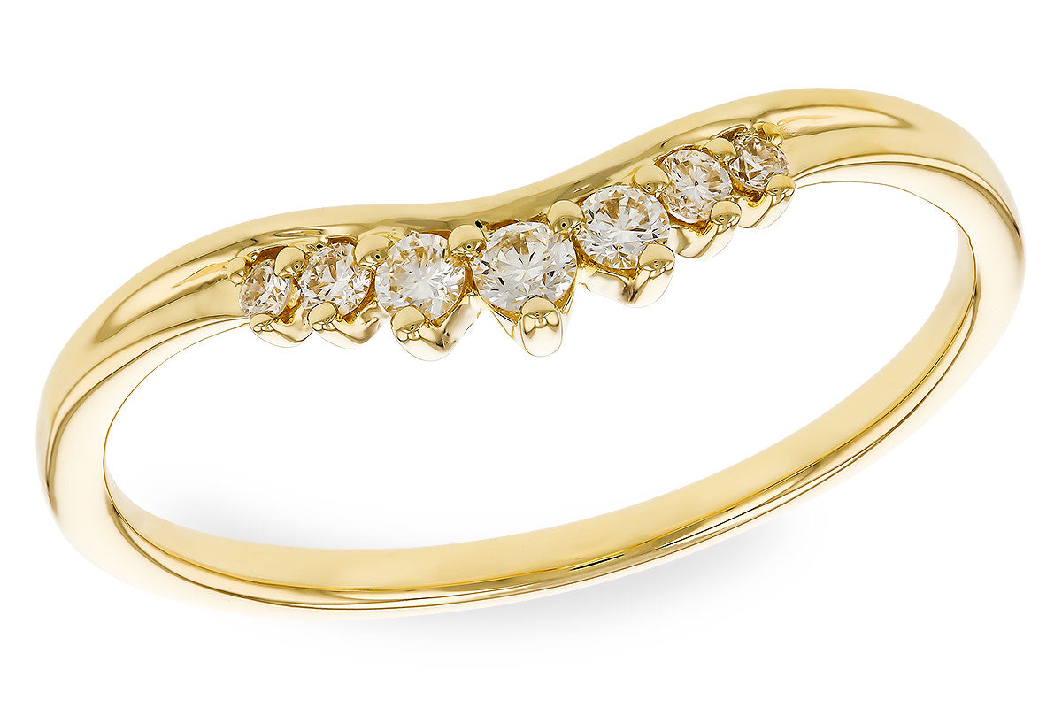 Allison Kaufman Diamond Band Enhancer in 14K Yellow Gold, 0.12 ctw (W2560)