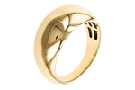 Allison Kaufman Wedding Band in 14K Yellow Gold (W2665), alternate view