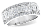 Allison Kaufman Diamond Wedding Band in 14K White Gold, 2.00 ctw (W2512)