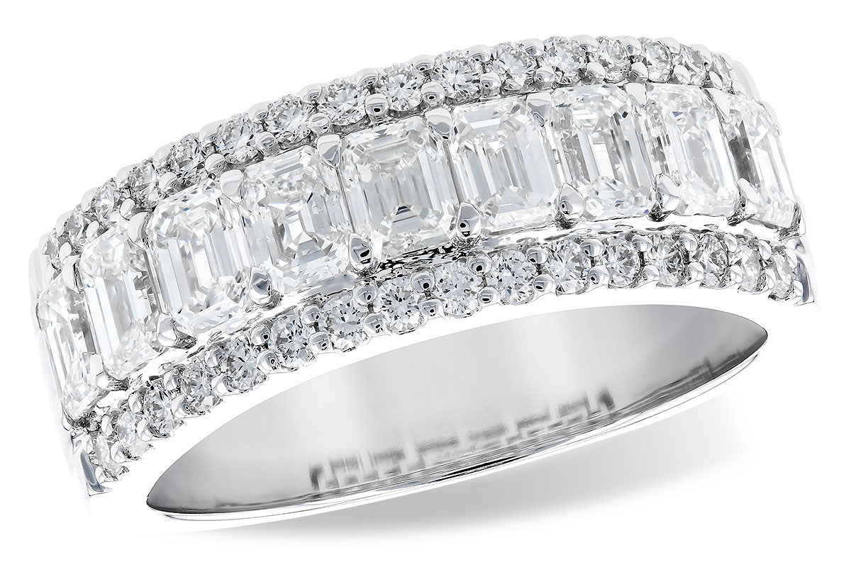 Allison Kaufman Diamond Wedding Band in 14K White Gold, 2.00 ctw (W2512)