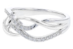 Allison Kaufman Diamond Ring in 14K White Gold, 0.20 ctw (D5911), alternate view