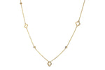 Allison Kaufman Diamond Necklace in 14K Yellow Gold, 0.20 ctw (N8606), alternate view