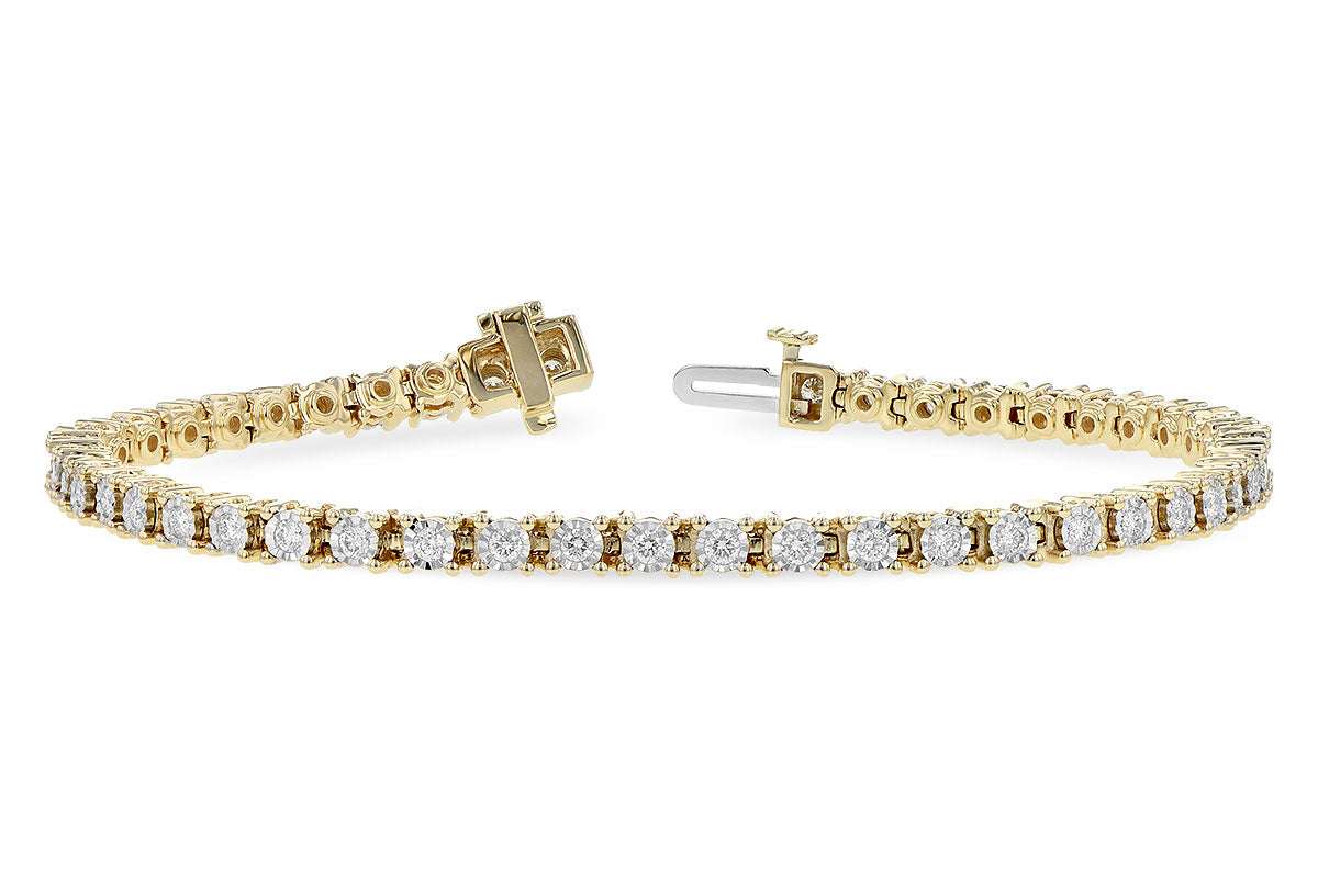 Allison Kaufman Diamond Bracelet in 14K Yellow Gold, 1.00 ctw (BR60-1)