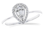 Allison Kaufman Diamond Ring in 14K White Gold, 0.25 ctw (D5900)