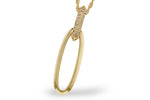 Allison Kaufman Diamond Necklace in 14K Yellow Gold, 0.10 ctw (N8629)
