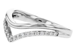 Allison Kaufman Diamond Band Enhancer in 14K White Gold, 0.20 ctw (W2766), alternate view