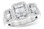 Allison Kaufman Diamond Ring in 14K White Gold, 0.70 ctw (D5845)