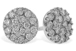 Allison Kaufman Diamond Earrings in 14K White Gold, 0.50 ctw (E2304)