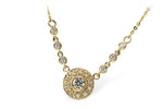 Allison Kaufman Diamond Necklace in 14K Yellow Gold, 0.33 ctw (N7041)