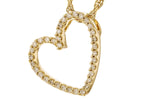Allison Kaufman Diamond Necklace in 14K Yellow Gold, 0.12 ctw (N8428), alternate view