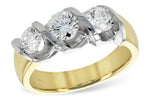 Allison Kaufman Diamond Wedding Band in 14K Yellow Gold, 1.45 ctw