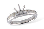 Allison Kaufman Diamond Engagement Ring Semi-Mount in 14K White Gold, 0.40 ctw (LR111-40)
